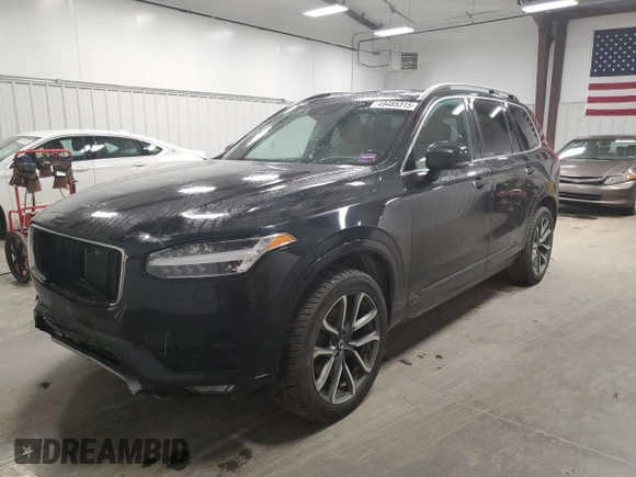 2017 Volvo XC90 Momentum with VIN YV4A22PK2H1173958, listed as a Copart auction lot 49485315 with 148,558 mi miles and Salvage Title. Bid and sale history available at carsss.com. Image 1.