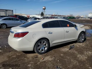 2011 Buick LaCrosse CXS with VIN 1G4GE5EDXBF276304, listed as a Copart auction lot 46141185 with 0 mi miles and Salvage Title. Bid and sale history available at carsss.com. Image 3.