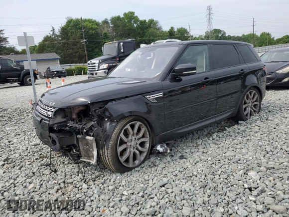 2017 Land Rover Range Rover Sport HSE z VIN SALWR2FV3HA685463, wystawiony jako Copart lot #57492465 z przebiegiem 116 997 mil mil oraz Szkoda całkowita • Salvage title. Historia ofert i sprzedaży dostępna na DreamBid. Obrazek 1.