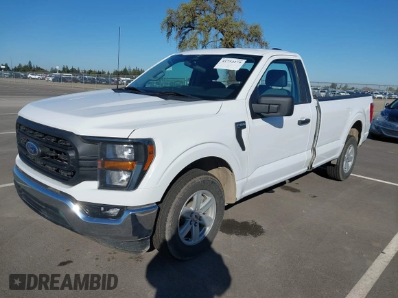 2023 Ford F-150 XL with VIN 1FTMF1C51PKD58283, listed as a IAAI auction lot 41752279 with 90,263 mi miles and . Bid and sale history available at carsss.com. Image 2.