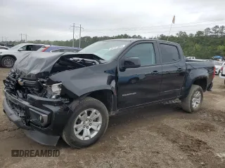 2022 Chevrolet Colorado 2WD LT with VIN 1GCGSCEN9N1248375, listed as a Copart auction lot 51471005 with 65,608 mi miles and Salvage title. Bid and sale history available at DreamBid. Image 1.