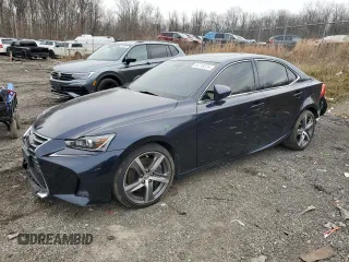 2018 Lexus IS with VIN JTHC81D2XJ5029211, listed as a Copart auction lot 84718274 with 28,290 mi miles and Salvage Title. Bid and sale history available at carsss.com. Image 1.