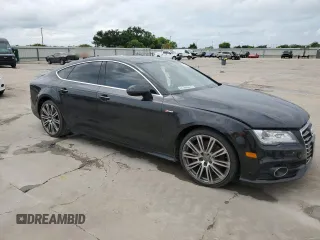 2013 Audi A7 3.0 Prestige with VIN WAU3GAFC2DN077569, listed as a Copart auction lot 53338014 with 122,040 mi miles and Salvage Title. Bid and sale history available at carsss.com. Image 4.
