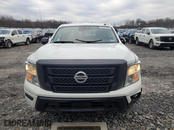2021 Nissan Titan S with VIN 1N6AA1EC5MN507508, listed as a Copart auction lot 83966074 with 61,281 mi miles and Clean title. Bid and sale history available at DreamBid. Image 5.