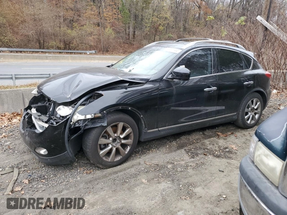 2008 Infiniti EX Journey with VIN JNKAJ09E08M301919, listed as a Copart auction lot 80891144 with Not Provided miles and Salvage Title. Bid and sale history available at DreamBid. Image 1.
