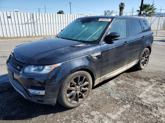2014 Land Rover Range Rover Sport HSE with VIN SALWR2VF5EA307182, listed as a Copart auction lot 42645255 with 0 mi miles and Salvage Title. Bid and sale history available at carsss.com. Image 1.