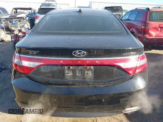 2016 Hyundai Azera Limited with VIN KMHFH4JGXGA547217, listed as a IAAI auction lot 41015224 with 45,394 mi miles and . Bid and sale history available at DreamBid. Image 17.