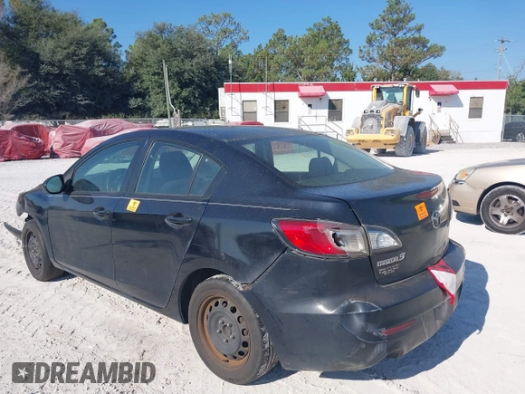 2012 Mazda 3 i Sport with VIN JM1BL1UF7C1523244, listed as a IAAI auction lot 40699608 with 188,560 mi miles and . Bid and sale history available at DreamBid. Image 3.