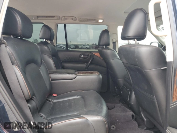 2020 Nissan Armada SL with VIN JN8AY2NDXL9107808, listed as a Copart auction lot 43818765 with 90,561 mi miles and Salvage Title. Bid and sale history available at carsss.com. Image 11.