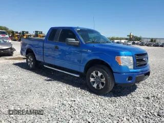 2013 Ford F-150 XL with VIN 1FTFX1EF3DFB73961, listed as a Copart auction lot 48780285 with 120,609 mi miles and Salvage Title. Bid and sale history available at DreamBid. Image 4.