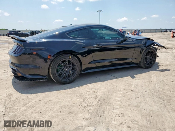 2018 Ford Mustang EcoBoost with VIN 1FA6P8TH1J5181481, listed as a Copart auction lot 59443525 with 67,617 mi miles and Salvage title. Bid and sale history available at DreamBid. Image 3.