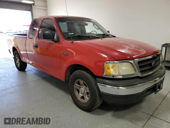 2002 Ford F-150 XL with VIN 1FTRX17212KE07302, listed as a Copart auction lot 49720995 with 205,171 mi miles and Clean Title. Bid and sale history available at carsss.com. Image 1.