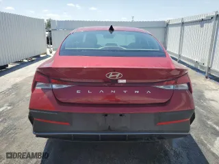 2024 Hyundai Elantra SEL with VIN KMHLM4DG1RU691461, listed as a Copart auction lot 53710625 with 21,691 mi miles and Clean Title. Bid and sale history available at carsss.com. Image 6.