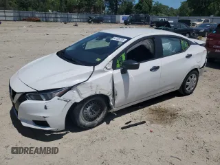 2020 Nissan Versa S with VIN 3N1CN8DV7LL860829, listed as a Copart auction lot 61726755 with 124,604 mi miles and Salvage title. Bid and sale history available at DreamBid. Image 1.