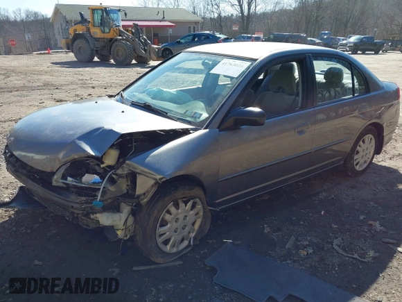 2005 Honda Civic LX with VIN 2HGES16545H550184, listed as a IAAI auction lot 41763026 with 88,188 mi miles and . Bid and sale history available at DreamBid. Image 2.