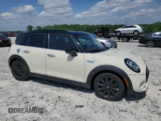 2020 MINI Hardtop 4 Door Cooper S with VIN WMWXU9C0XL2L96205, listed as a Copart auction lot 54684075 with 35,296 mi miles and Salvage Title. Bid and sale history available at DreamBid. Image 4.