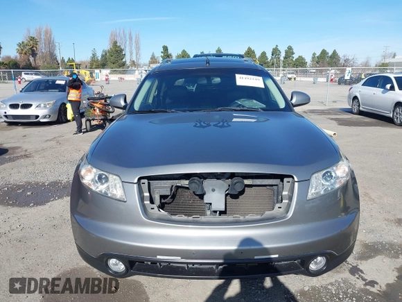 2004 Infiniti FX with VIN JNRAS08W74X213340, listed as a IAAI auction lot 41492249 with 128,109 mi miles and . Bid and sale history available at DreamBid. Image 12.
