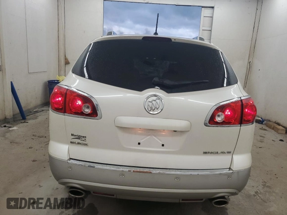 2012 Buick Enclave Leather with VIN 5GAKRCED0CJ278201, listed as a Copart auction lot 49205815 with 86,130 mi miles and Salvage Title. Bid and sale history available at carsss.com. Image 6.