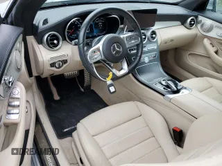 2023 Mercedes-Benz C 300 with VIN W1KWK8EB8PG117149, listed as a Copart auction lot 55835295 with 29,304 mi miles and Salvage Title. Bid and sale history available at DreamBid. Image 8.