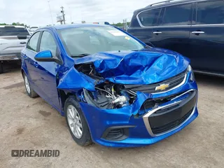 2018 Chevrolet Sonic LT with VIN 1G1JD5SH2J4110558, listed as a IAAI auction lot 42341496 with 56,152 mi miles and . Bid and sale history available at DreamBid. Image 1.