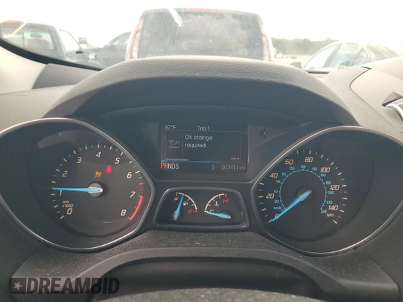 2013 Ford Escape SE z VIN 1FMCU0GX6DUD64499, wystawiony jako Copart lot #60971245 z przebiegiem 63 411 mil mil oraz Szkoda całkowita • Salvage title. Historia ofert i sprzedaży dostępna na DreamBid. Obrazek 9.
