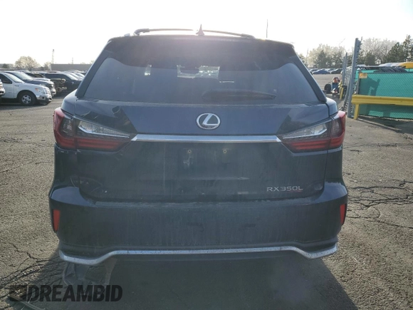 2018 Lexus RX with VIN JTJDZKCA9J2008494, listed as a Copart auction lot 51655695 with 59,542 mi miles and Salvage Title. Bid and sale history available at carsss.com. Image 6.