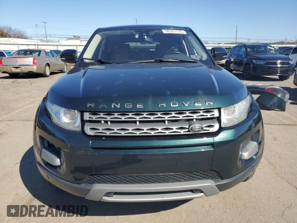 2013 Land Rover Range Rover Evoque Pure with VIN SALVN2BGXDH753287, listed as a Copart auction lot 48361175 with 121,900 mi miles and Salvage Title. Bid and sale history available at carsss.com. Image 5.