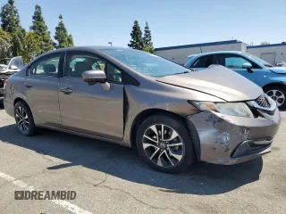 2015 Honda Civic EX z VIN 2HGFB2F83FH524469, wystawiony jako Copart lot #56207075 z przebiegiem 85 678 mil mil oraz Szkoda całkowita • Salvage title. Historia ofert i sprzedaży dostępna na DreamBid. Obrazek 4.