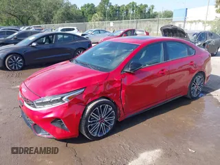 2023 Kia Forte GT with VIN 3KPF44ACXPE618328, listed as a IAAI auction lot 42137484 with 48,691 mi miles and . Bid and sale history available at carsss.com. Image 6.