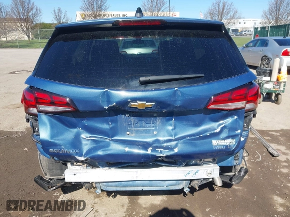 2024 Chevrolet Equinox LT with VIN 3GNAXUEGXRL329504, listed as a IAAI auction lot 42043209 with 7,000 mi miles and . Bid and sale history available at DreamBid. Image 16.