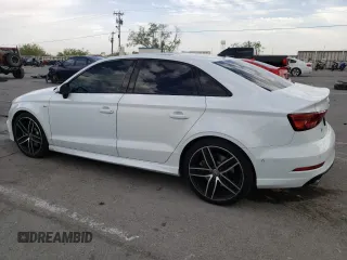 2020 Audi A3 Sedan S line Premium Plus with VIN WAUJEGFF9LA006286, listed as a Copart auction lot 57950474 with 47,274 mi miles and Salvage Title. Bid and sale history available at carsss.com. Image 2.