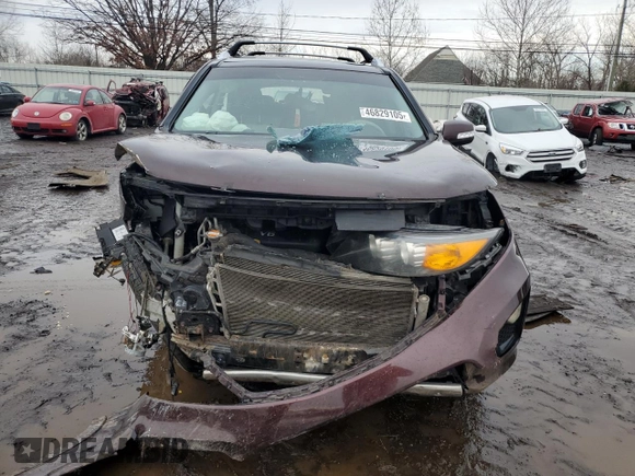 2012 Kia Sorento SX with VIN 5XYKWDA28CG240491, listed as a Copart auction lot 46829105 with 156,129 mi miles and Salvage Title. Bid and sale history available at carsss.com. Image 5.