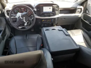 2022 Ford F-150 XL with VIN 1FTEX1CP5NKF28807, listed as a Copart auction lot 58386594 with 43,091 mi miles and Salvage title. Bid and sale history available at DreamBid. Image 8.