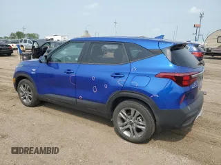 2021 Kia Seltos LX with VIN KNDEPCAA6M7176235, listed as a Copart auction lot 60314545 with 30,819 mi miles and Salvage title. Bid and sale history available at DreamBid. Image 2.