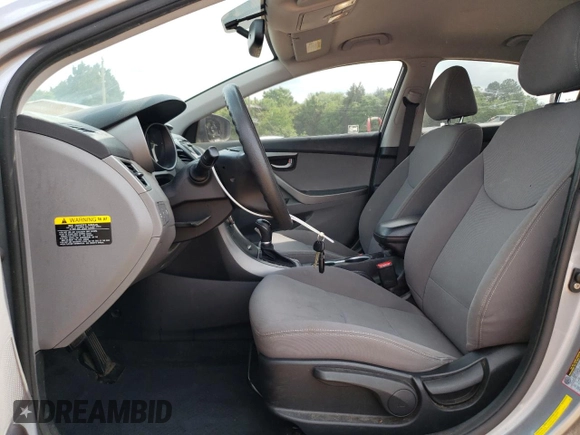 2016 Hyundai Elantra SE с VIN KMHDH4AE6GU493032, выставлен на аукционе Copart как лот 54873325 с пробегом 121 567 миль миль и Списание • Salvage title. История ставок и продаж доступна на DreamBid. Изображение 7.