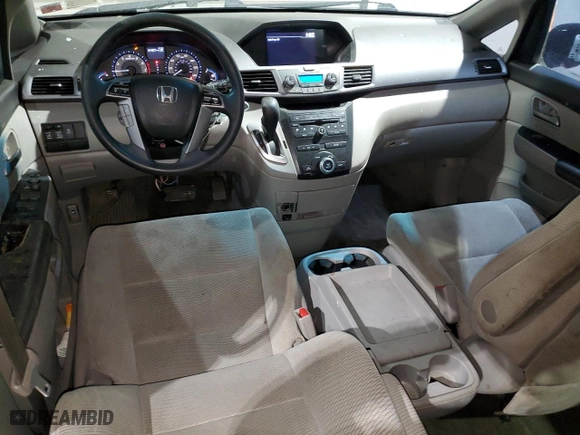 2012 Honda Odyssey EX with VIN 5FNRL5H44CB072084, listed as a Copart auction lot 50025805 with 164,907 mi miles and Salvage Title. Bid and sale history available at carsss.com. Image 8.
