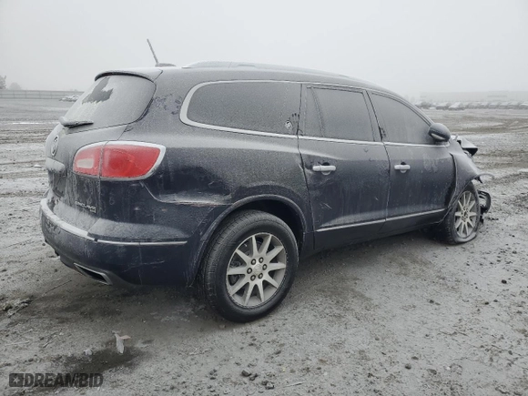 2017 Buick Enclave Leather with VIN 5GAKVBKD2HJ267542, listed as a Copart auction lot 89286865 with 81,196 mi miles and Salvage Title. Bid and sale history available at carsss.com. Image 3.