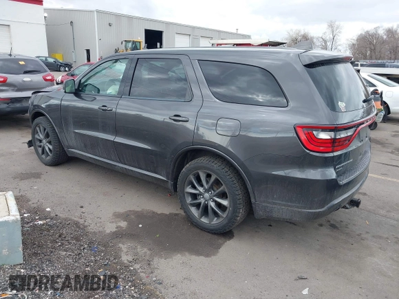 2017 Dodge Durango GT with VIN 1C4RDJDGXHC878859, listed as a IAAI auction lot 41724901 with 141,126 mi miles and . Bid and sale history available at carsss.com. Image 3.