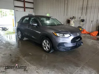 2023 Honda HR-V LX with VIN 3CZRZ2H36PM732951, listed as a Copart auction lot 61979945 with 19,752 mi miles and Salvage title. Bid and sale history available at DreamBid. Image 4.