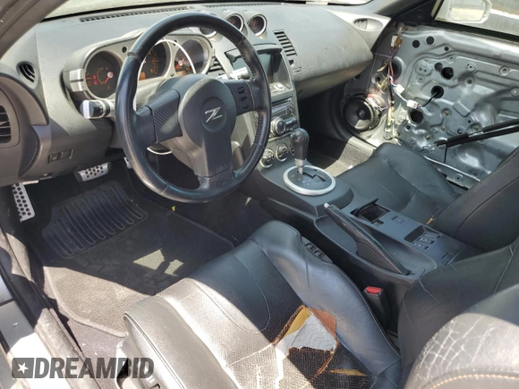 2004 Nissan 350Z Enthusiast with VIN JN1AZ34D54M100637, listed as a Copart auction lot 79772244 with 159,742 mi miles and Salvage Title. Bid and sale history available at DreamBid. Image 8.