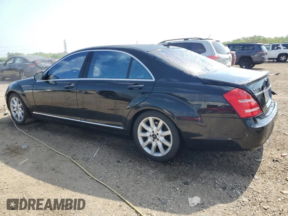2008 Mercedes-Benz S 550 z VIN WDDNG86X68A175837, wystawiony jako Copart lot #56987915 z przebiegiem 149 855 mil mil oraz Szkoda całkowita • Salvage title. Historia ofert i sprzedaży dostępna na DreamBid. Obrazek 2.