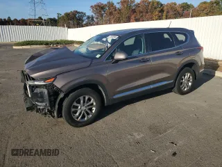 2020 Hyundai Santa Fe SE with VIN 5NMS23AD4LH180853, listed as a Copart auction lot 77830584 with 0 mi miles and Salvage Title. Bid and sale history available at carsss.com. Image 1.
