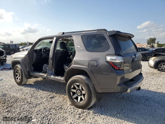 2023 Toyota 4Runner TRD Off Road Premium with VIN JTERU5JR9P6132909, listed as a Copart auction lot 46156475 with 16,742 mi miles and Salvage Title. Bid and sale history available at carsss.com. Image 2.
