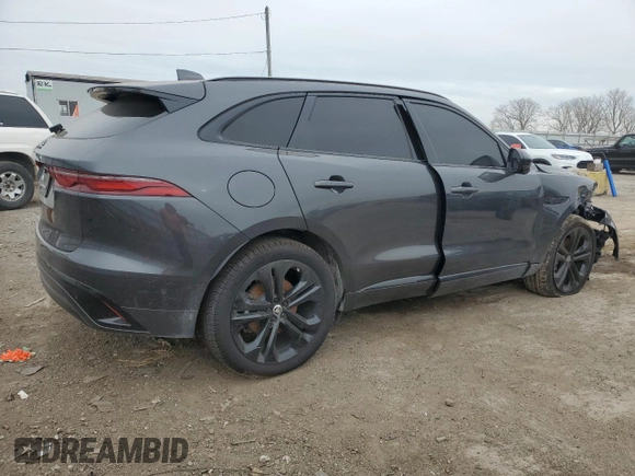 2024 Jaguar F-Pace R-Dynamic S z VIN SADCT2EX1RA727701, wystawiony jako Copart lot #81951884 z przebiegiem 3 721 mil mil oraz Szkoda całkowita • Salvage title. Historia ofert i sprzedaży dostępna na DreamBid. Obrazek 3.