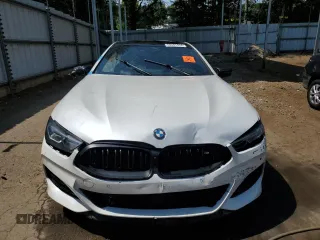2024 BMW 8 Series M850i with VIN WBAGV8C06RCN49236, listed as a Copart auction lot 88115505 with 0 mi miles and Salvage Title. Bid and sale history available at carsss.com. Image 5.