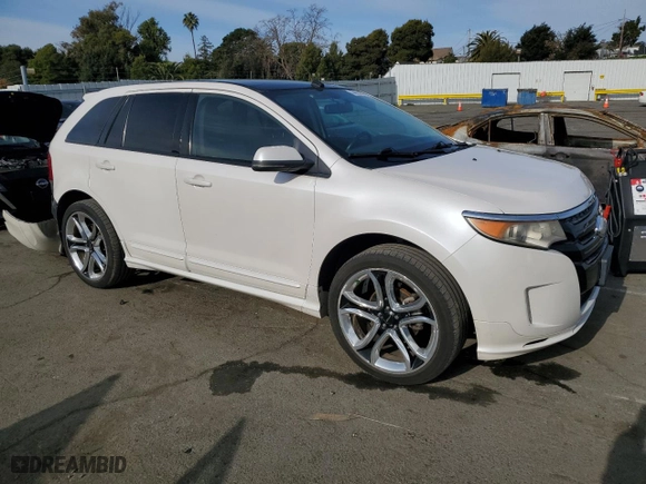 2012 Ford Edge Sport with VIN 2FMDK4AK9CBA27618, listed as a Copart auction lot 44985235 with 115,171 mi miles and Salvage Title. Bid and sale history available at carsss.com. Image 4.