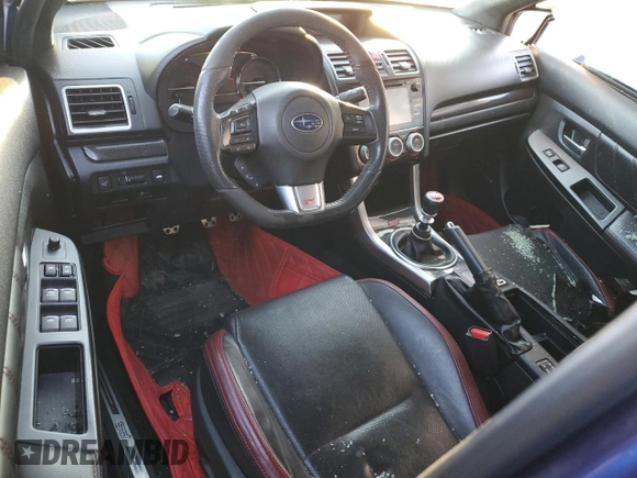 2016 Subaru WRX STI Limited z VIN JF1VA2Y65G9806287, wystawiony jako Copart lot #87728525 z przebiegiem Nie podano mil oraz Szkoda całkowita • Salvage title. Historia ofert i sprzedaży dostępna na DreamBid. Obrazek 8.