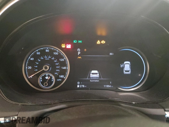 2024 Genesis GV70 2.5T with VIN 5NMMADTBXRH007473, listed as a Copart auction lot 65153955 with 11,994 mi miles and Salvage title. Bid and sale history available at DreamBid. Image 9.