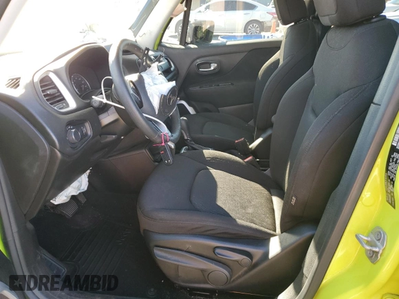 2018 Jeep Renegade Sport with VIN ZACCJAAB7JPG96108, listed as a Copart auction lot 80524194 with 78,834 mi miles and Salvage Title. Bid and sale history available at DreamBid. Image 7.