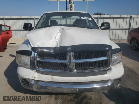 2004 Dodge Ram 2500 SLT with VIN 3D7KA28D74G251503, listed as a Copart auction lot 74356444 with 182,766 mi miles and Salvage Title. Bid and sale history available at carsss.com. Image 5.